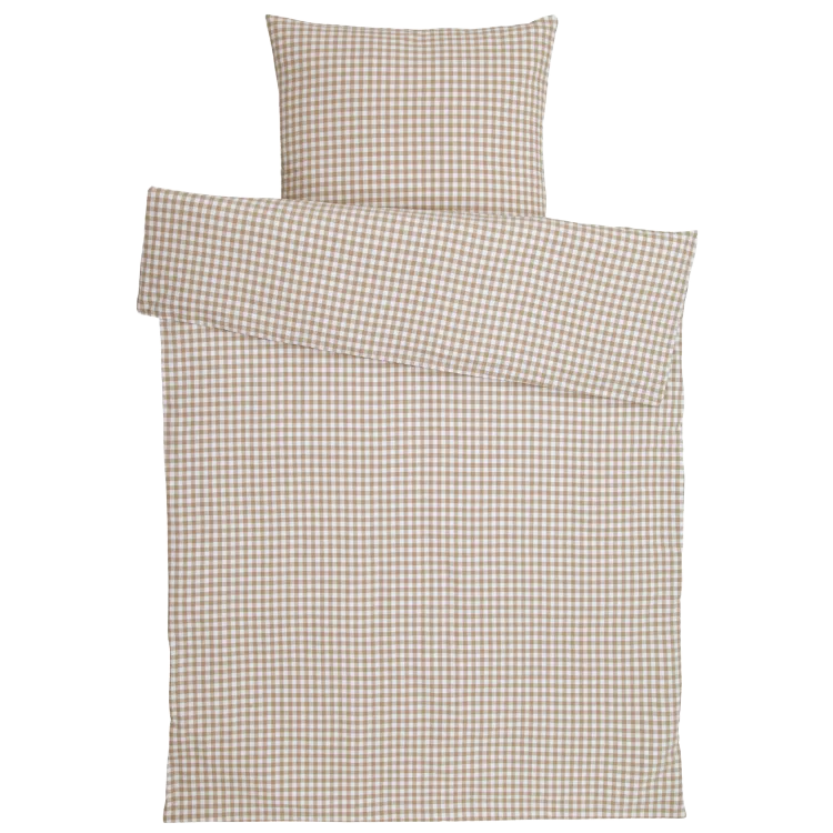 IRISETTE Bettwäsche Set "WAVE", Farbe Natur-Beige