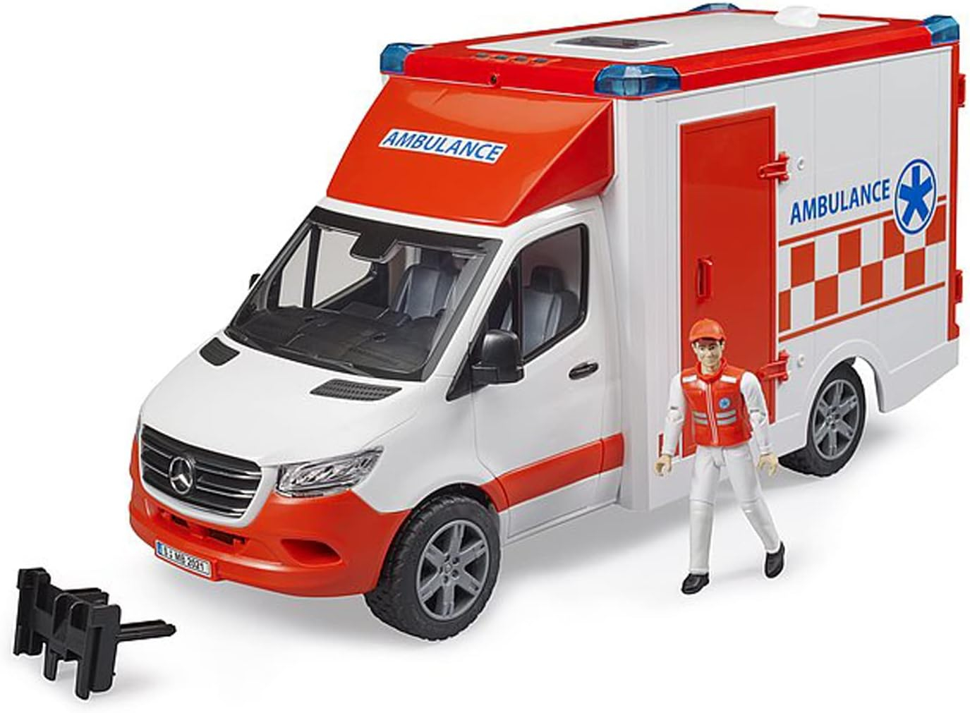 BRUDER MB Sprinter Ambulanz mit Fahrer