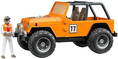 BRUDER Jeep Cross Country Racer orange