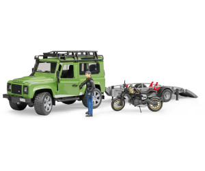 BRUDER Land Rover Station Wagon mit Anhänger Ducati
