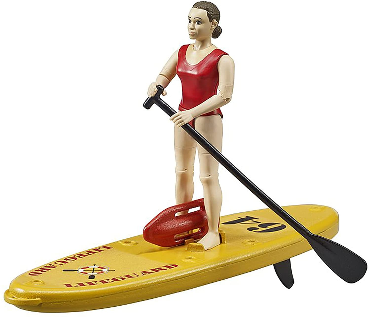 BRUDER bworld Life Guard mit Stand up Paddle