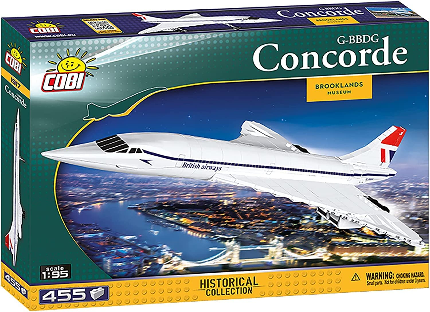 COBI 1917 - Concorde G-BBDG