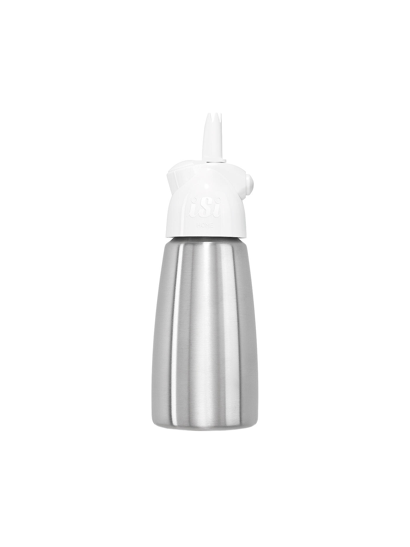 ISI Gourmet Whip Plus Mini Sahnespender, weiß, Edelstahl, 0,25 Liter