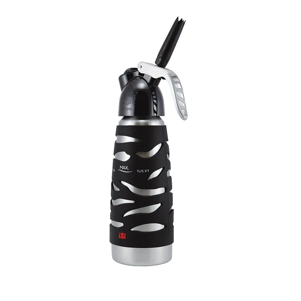 isi  Dessert Whip PLUS, schwarz, 0,5 Liter