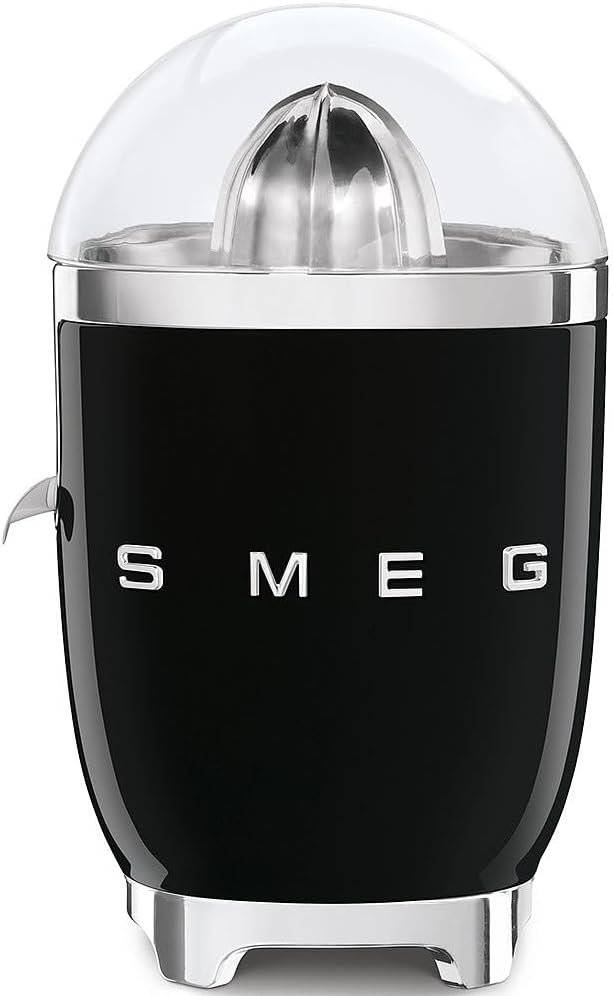 SMEG Zitruspresse CJF11BLEU, 50's Style (schwarz)