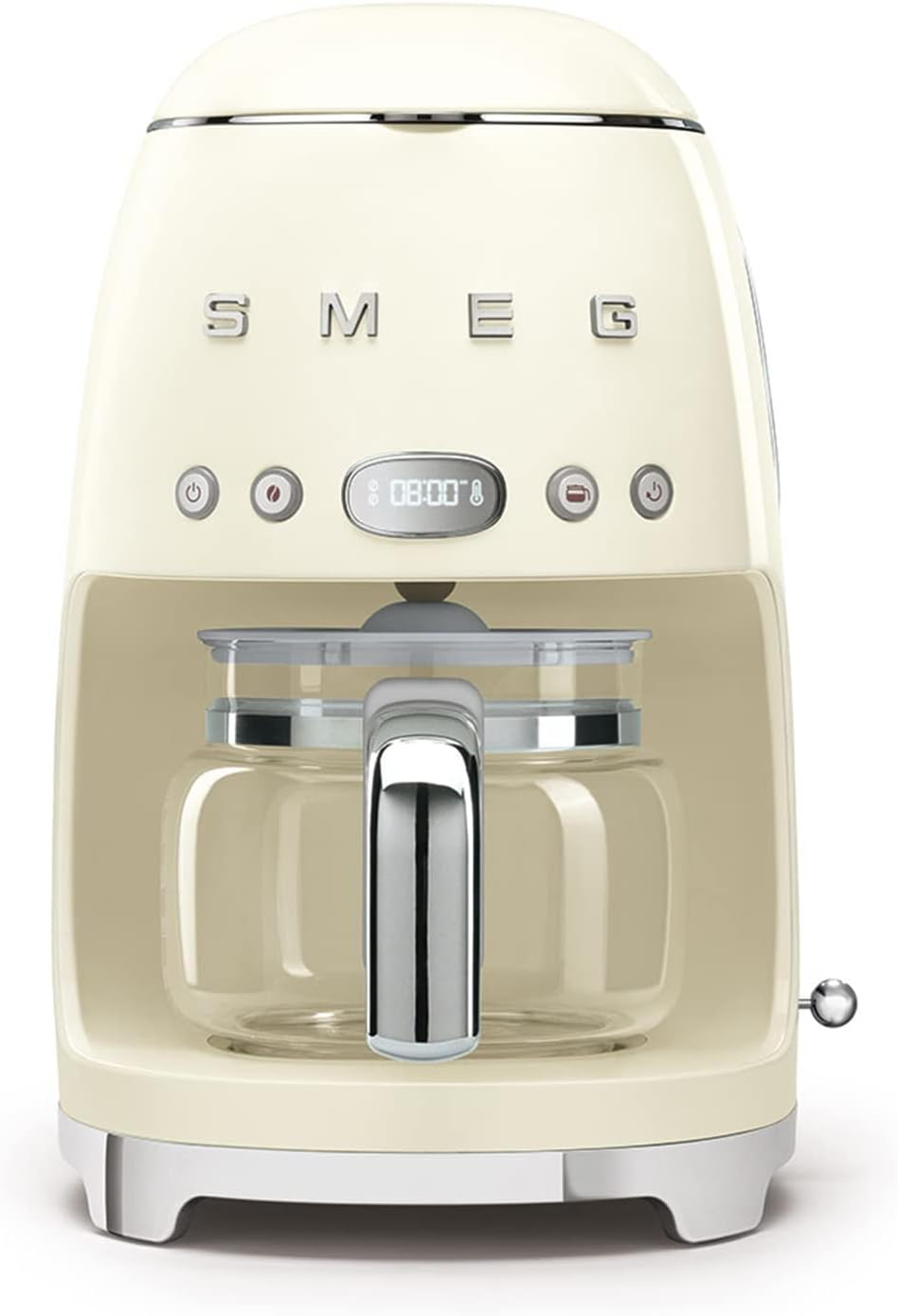 SMEG Filterkaffeemaschine DCF02RDEU, 50's Style (rot)