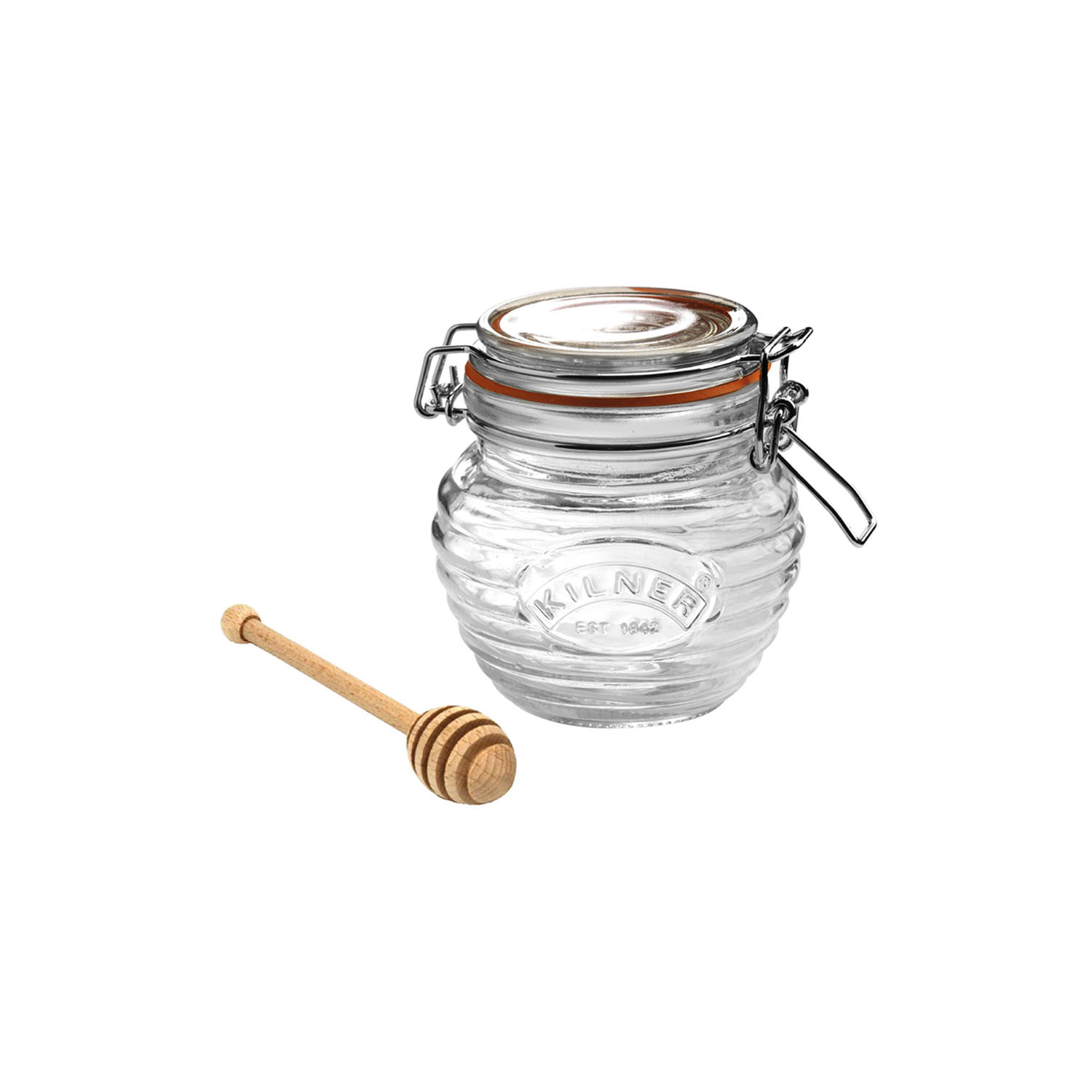 KILNER Honigglas mit Honigportionierer