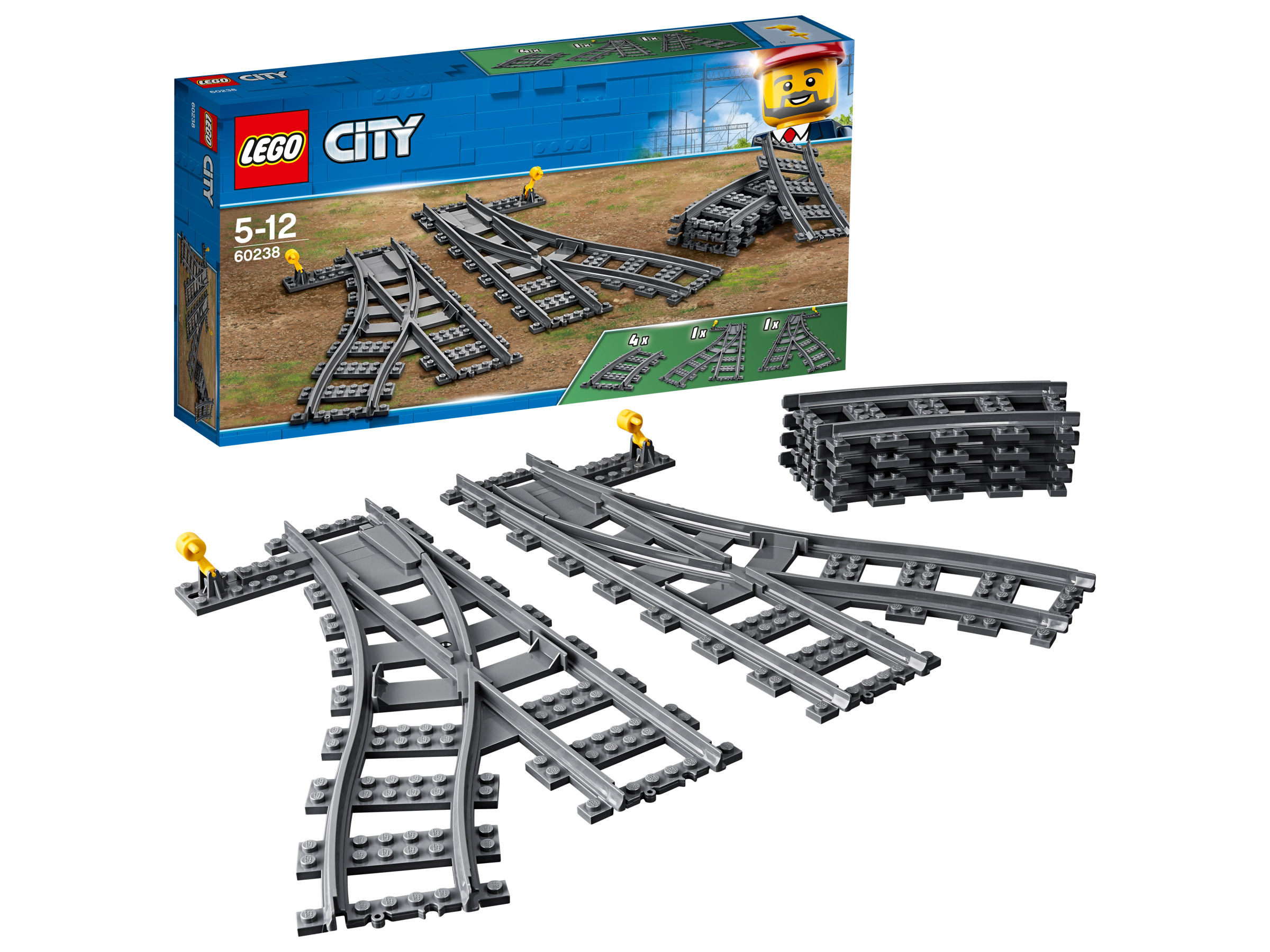 LEGO 60238 CITY - Weichen