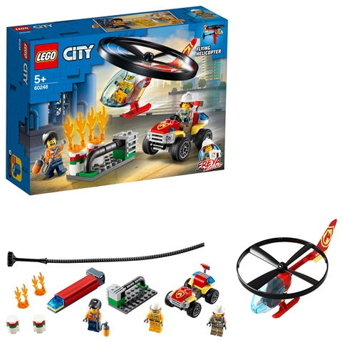 LEGO 60248 City -  Einsatz mit dem Feuerwehrhubschrauber