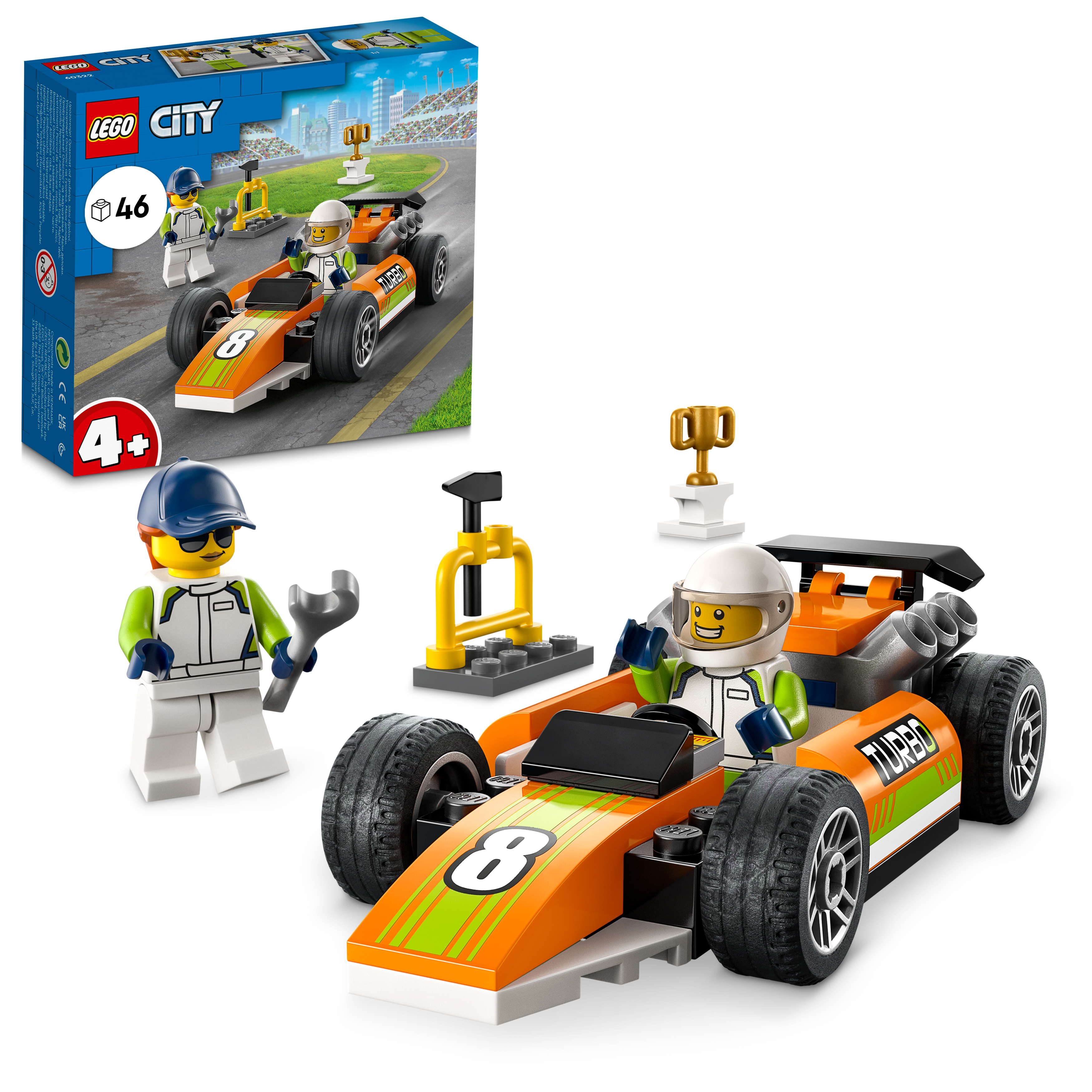 LEGO 60322 City -  Rennauto