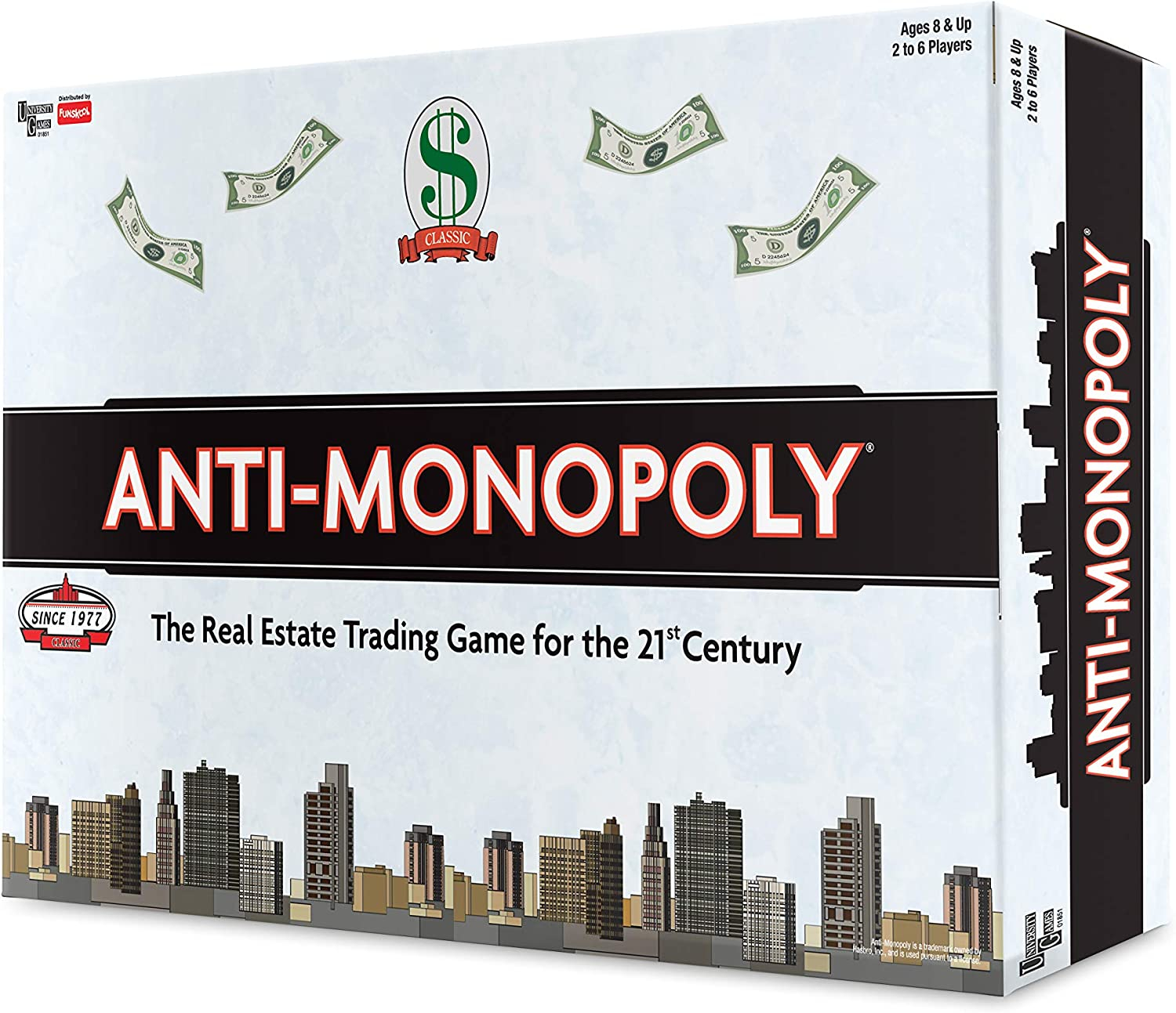 UNIVERSITY GAMES Anti-Monopoly