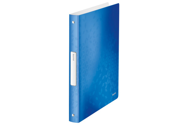 LEITZ Ringbuch "WOW" PP A4 2RR/25mm (blau)