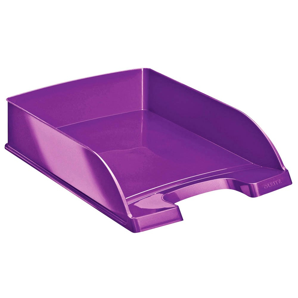 LEITZ Plus Briefkorb "WOW" DIN A4 (violett)