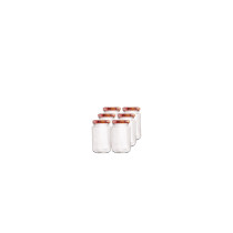 MÜLLER GLAS Konservenglas 370ml, inkl. Verschluss, 6er Pkg.