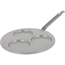 DE BUYER  "Mineral B Element" Pfanne für 3 Blinis Ø 27 cm