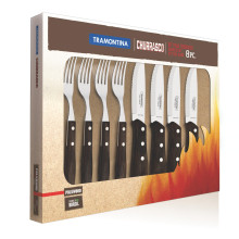 TRAMONTINA JUMBO Steakbesteck, 8-teilig