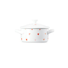 Le Creuset Mini Cocotte Schmortopf Hearts aus Steinzeug