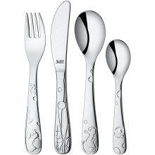 SILIT Aquarama Kinderbesteck Set 4-teilig