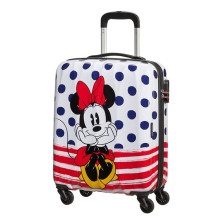 AMERICAN TOURISTER DISNEY LEGENDS Trolley mit 4 Rollen 55cm (Minnie Blue Dots)