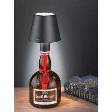 CILIO LED-Flaschenlampe "LUCE", schwarz