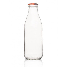 MÜLLER GLAS Fruchtsaftflasche 1000ml, inkl. Verschluss 