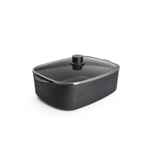 WOLL Diamond XR Logic Gussbräter,  7,5 L, inkl. Glasdeckel