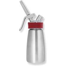 ISI Gourmet Whip Plus Sahnespender - Das Profigerät der Chefs, Edelstahl, 0,25 Liter
