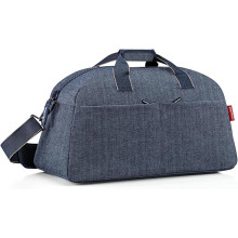 REISENTHEL Reisetasche "Overnighter", 45 L (herringbone dark blue)