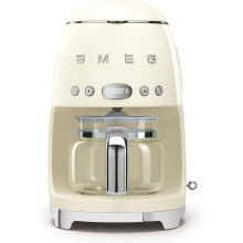 SMEG Filterkaffeemaschine DCF02CREU, 50's Style (creme)