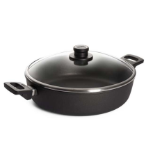 WOLL Guss-Kasserolle "NOWO TITANIUM", 5,5 Liter, Ø 32 cm