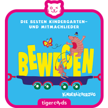 TIGERMEDIA tigercard: Kinderliederzug (2) - Bewegen