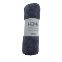 ANTONIO Microfaser Handtuch-Set 10tlg. "Home Love" (dunkelgrau)