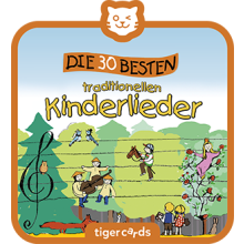 TIGERMEDIA tigercard: Die 30 besten traditionellen Kinderlieder