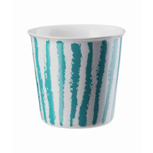 ASA  Becher "Lungo" Coppetta , 250 ml (turquoise stripes)