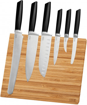 LURCH TANGO Messer-Set 7tlg mit magnetischem Messerblock