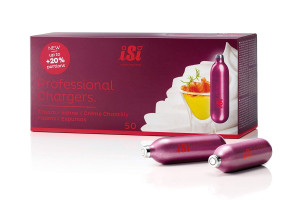 ISI Professional Chargers Sahnekapseln, N2O, 50 Stück