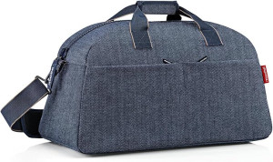 REISENTHEL Reisetasche "Overnighter", 45 L (herringbone dark blue)