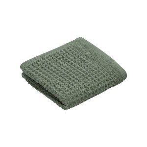 VOSSEN Wellnesstuch "SENSES", 30x50cm (detox green)