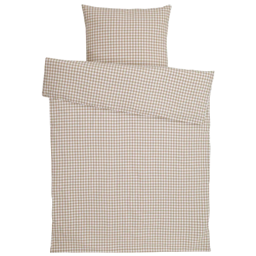 IRISETTE Bettwäsche Set "WAVE", Farbe Natur-Beige