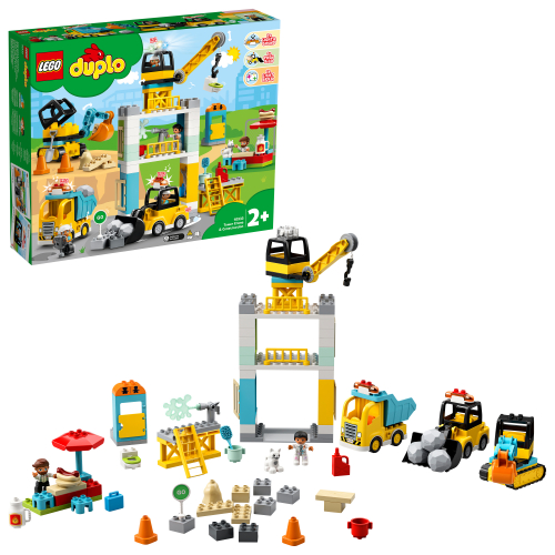 LEGO 10933 DUPLO - Große Baustelle mit Licht und Ton