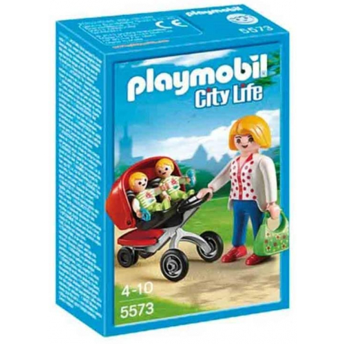 PLAYMOBIL 5573 - Zwillingskinderwagen