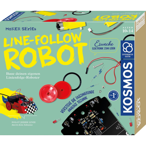 KOSMOS Line-Follow Robot Experimentierkasten