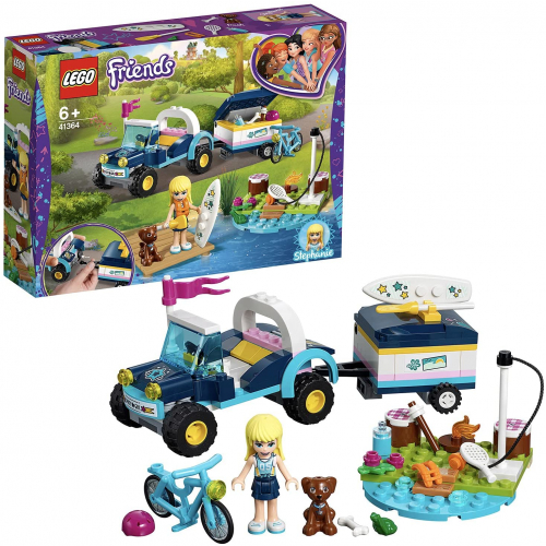 LEGO 41364 Friends - Stephanies Cabrio mit Anhänger