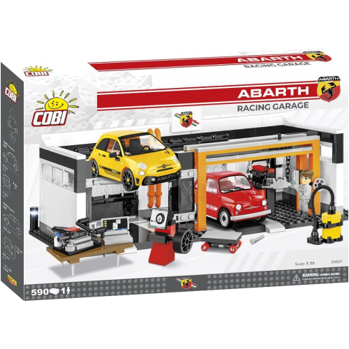 COBI 24501 - Fiat Abarth Racing Garage
