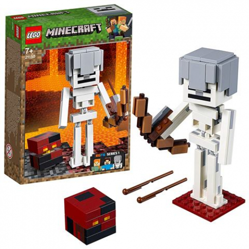 LEGO 21150 Minecraft - BigFig Skelett mit Magmawürfel