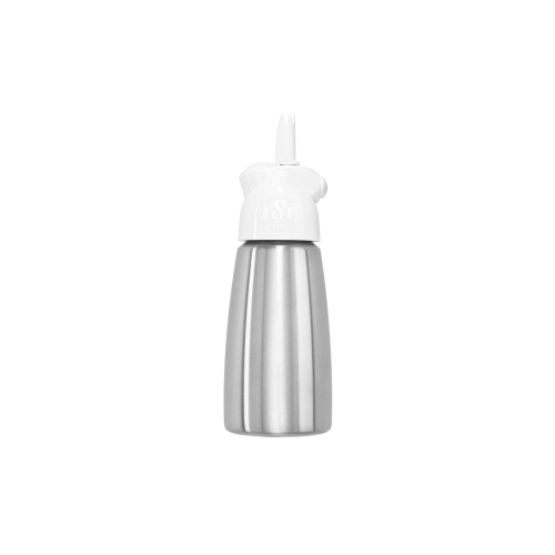 ISI Gourmet Whip Plus Mini Sahnespender, weiß, Edelstahl, 0,25 Liter