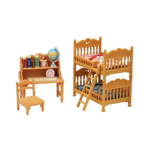 SYLVANIAN FAMILIES - Landhaus Kinderzimmer mit Stockbett