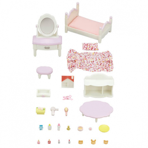 SYLVANIAN FAMILIES - Schlafzimmer- und Schmink-Set