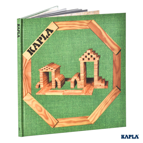 KAPLA Kunstbuch  - Nr. 3 Grün - Architektur und Strukturen - ab 3 Jahren