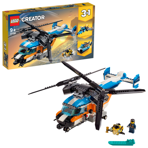 LEGO 31096 CREATOR - Doppelrotor-Hubschrauber